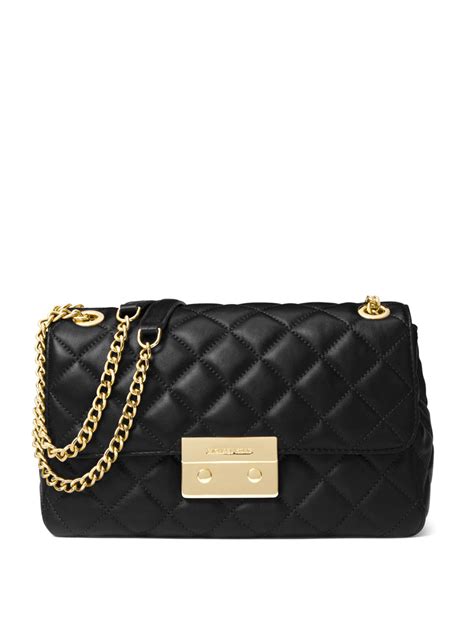 sloan small quilted leather crossbody bag michael kors|Michael Kors sloan crossbody.